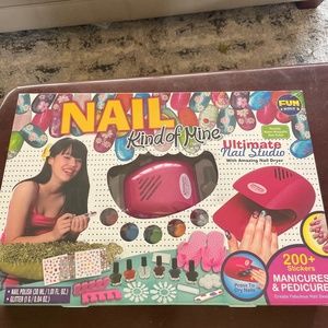 Nail Polish Set for Kids, Nail Glam Salon